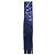 Hermès Les Clés à Pois Fringed Twilly Bleu Marine Multicolore - vista 2