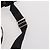 Borsa a tracolla PRADA Nylon 3 Set Black Beige Auth am11451 Nero - vista 13
