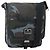 Borsa a Spalla BURBERRY Black label Nylon Nero Argento Auth 179352A Blu