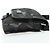 Borsa a Spalla BURBERRY Black label Nylon Nero Argento Auth 179352A Blu - vista 5