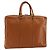 LOUIS VUITTON Epi Porte Documents Voyage Bag Zipangu Gold M54478 LV Auth ka4278