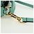 LOEWE × Ghibli Spirited Away Soot Sprites Puzzle Mini 2way Green Auth 167313SM D'oro - vista 11