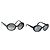 CHANEL Sonnenbrille Kunststoff 2 Set Black CC Auth am11573 Schwarz