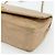 CHANEL Borsa a Spalla Matelassé con Catena in Pelle di Agnello Beige Oro CC Auth 179717A D'oro - vista 10