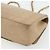 CHANEL Borsa a Spalla Matelassé con Catena in Pelle di Agnello Beige Oro CC Auth 179717A D'oro - vista 12