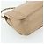 CHANEL Borsa a Spalla Matelassé con Catena in Pelle di Agnello Beige Oro CC Auth 179717A D'oro - vista 13