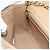 CHANEL Borsa a Spalla Matelassé con Catena in Pelle di Agnello Beige Oro CC Auth 179717A D'oro - vista 18