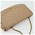 CHANEL Borsa a Spalla Matelassé con Catena in Pelle di Agnello Beige Oro CC Auth 179717A D'oro - vista 6