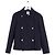 Chaqueta Hermès de lana azul marino