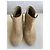 Chanel Botines de Ante Beige con Cadena - vista 2