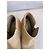 Chanel Botines de Ante Beige con Cadena - vista 4