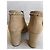 Chanel Botines de Ante Beige con Cadena - vista 5