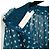 Zimmermann Blusa Otie de seda com bolinhas - Verde Azul - vista 5