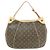Borsa a Spalla Louis Vuitton Monogram Galliera PM Marrone - vista 2