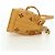 Louis Vuitton Noe NM Perforated and Embroidered Monogram Leather Nano Giallo - vista 3
