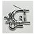 Spilla Logo Christian Dior con Cristalli Argento - vista 3