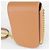 Borsa a tracolla in pelle arancione MCM - vista 10