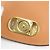 Borsa a tracolla in pelle arancione MCM - vista 11