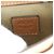 Borsa a tracolla in pelle arancione MCM - vista 14