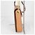 Borsa a tracolla in pelle arancione MCM - vista 4
