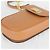 Borsa a tracolla in pelle arancione MCM - vista 5