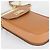 Borsa a tracolla in pelle arancione MCM - vista 6