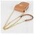 Borsa a tracolla in pelle arancione MCM - vista 7