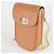 Borsa a tracolla in pelle arancione MCM - vista 9