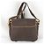 Céline Borsa a tracolla Celine con motivo Macadam e taschino Marrone - vista 2