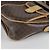 Céline Borsa a tracolla Celine con motivo Macadam e taschino Marrone - vista 3