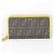 Fendi Zucca Round Long Wallet Braun Gelb