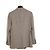 Céline Celine Hedi Slimane Chaqueta de Lana a Cuadros Doble Botonadura Beige - vista 5