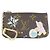 Vivienne Monedero Monogram Louis Vuitton Castaño Azul Monograma