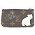 Vivienne Monedero Monogram Louis Vuitton Castaño Azul Monograma - vista 2