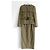 Chanel Fall 2017 17B CC Belt Tweed Jacke Grau Senf - Ansicht 15