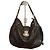Sacola Louis Vuitton Mahina em couro granulado preto