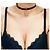 Collana Choker Yves Saint Laurent YSL Logo Nero - vista 2