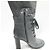 Chloé Botas largas de cuero Chloe Castaño - vista 10