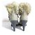 Autre Marque Buttero Suede Fox Fur Booties Brown - view 5