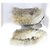Autre Marque Buttero Suede Fox Fur Booties Brown - view 6
