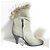 Autre Marque Buttero Suede Fox Fur Booties Brown - view 7