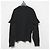 Autre Marque LE CIEL BLEU Strickpullover mit Rüschenband Schwarz - Ansicht 3