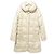 Autre Marque Abrigo largo de plumón con cuello voluminoso Apuweiser-riche Beige