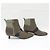 Hermès Botines cortos de cuero SHOCKY Hermes Castaño - vista 3