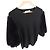 Autre Marque Aveniretoile Eco-Pelz Strickpullover Schwarz - Ansicht 3