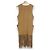 Autre Marque Vestido efecto ante MACPHEE Beige - vista 2
