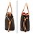 Borsa Tote 2way Louis Vuitton Neverfull Inside Out Monogram Rosa - vista 3