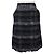 Falda de tweed Chanel algodón nailon Negro Azul marino
