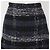 Falda de tweed Chanel algodón nailon Negro Azul marino - vista 4