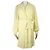 Vestido de seda Chanel P61108V46519 Amarillo